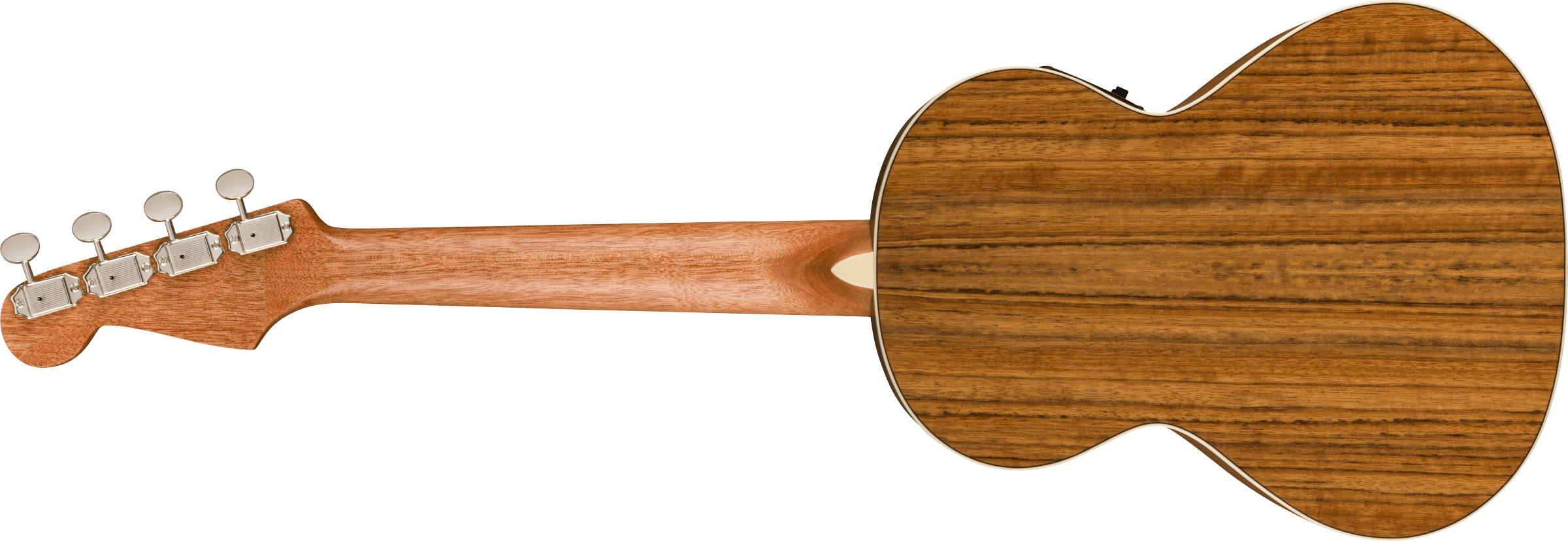 Fender Rincon Ovangkol Acoustic-Electric Tenor Ukulele, Aged Cognac Burst