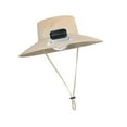 thumbnail image 5 of TTETTZ Children Outdoor Fan Hat Solar Powered Summer Travel Hat Versatile Wide Brim for Khaki, 5 of 9