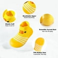 thumbnail image 4 of Baby Toddler Sock Shoes Infant First Walking Floor Shoes Indoor Anti-Slip Slippers for Baby Girls Boys, 4 of 9