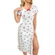 thumbnail image 2 of Pijamas cortos para mujer, ropa informal para el hogar, pijamas de manga corta, pijamas para mujer, 2 of 4