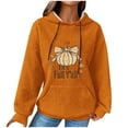 thumbnail image 2 of Inverlee Thanksgiving Sweatshirts for Women Plus Size Turkey Pumpkin Print Sweatshirt Comfy Long Sleeve Loose Fit Shirts Crewneck Dressy Casual Tops Outfit, 2 of 6