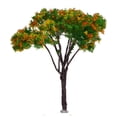 thumbnail image 2 of Wirlsweal Fake Tree Model Fadeless Weather Resistant No Watering Easy to Care 3D Shape Simulation Tree Doll Micro Landscape Ornament, 2 of 11