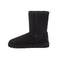 thumbnail image 5 of UGG Classic Short II Graphic Logo 1117532 Black / Goat Sheepskin Boot, 5 of 11