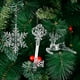 thumbnail image 5 of Conjunto de adornos navideños, gotas de carámbano transparentes colgantes decoraciones para árboles de Navidad colgantes para fiesta de Año Nuevo de Navidad, 5 of 5