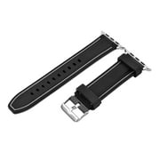 42mm Replacement Silicone Sports Bracelet Strap Buckle Clasp for Apple Watch Series 2 / 1