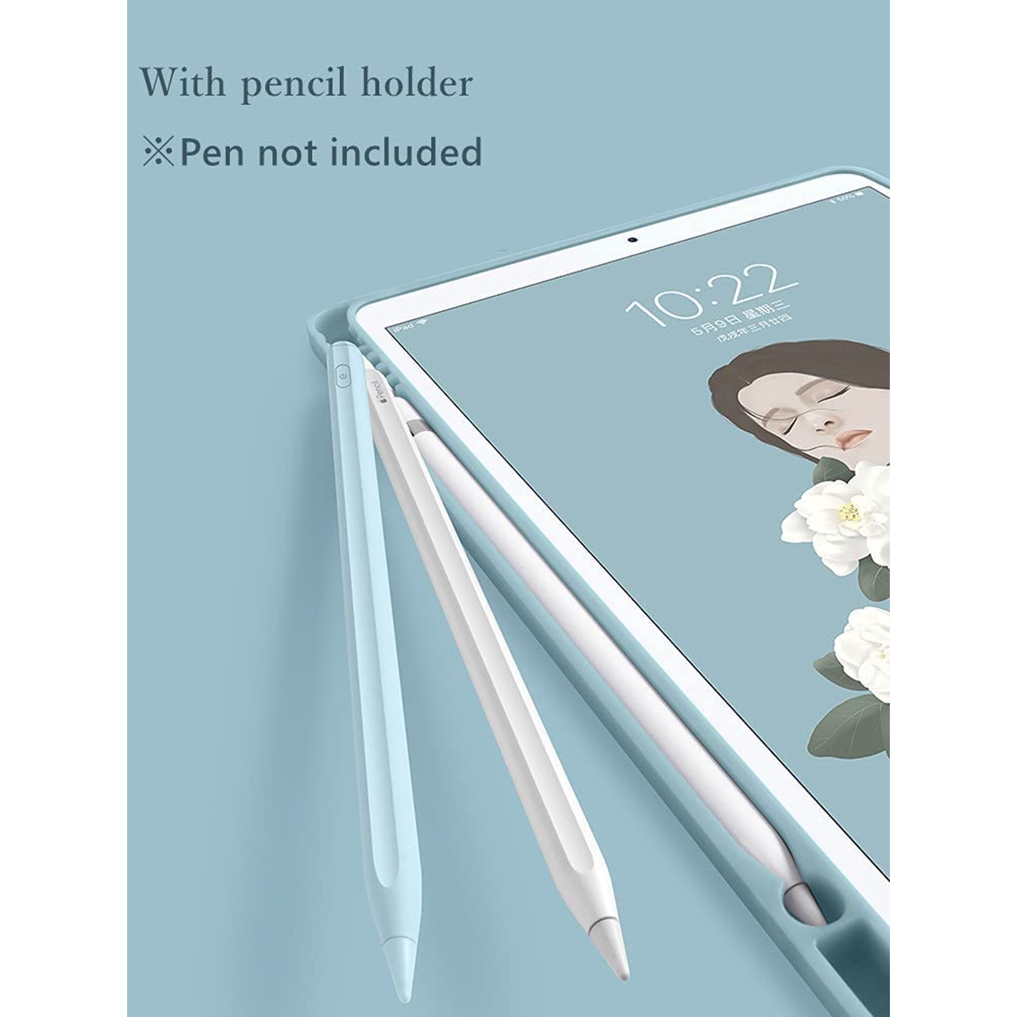 iPad Mini 6 2021 Color Keyboard Case Mouse Cute Round Key