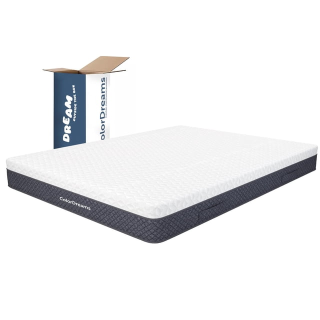 Colchón King Size En Caja PREMIUM ColorDreams 200x190x23 cm Memory Foam Hipoalergénico