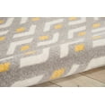 thumbnail image 6 of Nourison Harper Geometric Grey 5'3" x 7'3" Area Rug, (5x7), 6 of 6