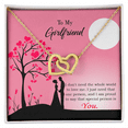 thumbnail image 2 of To My Girlfriend You Are the Only Special Person to Me Inseparable Necklace, 2 of 20