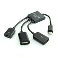 thumbnail image 4 of Connecteur de Câble Micro USB OTG pour Concentrateur de Charge, Séparateur pour Téléphone Intelligent, Tablette, PC, 4 of 4