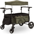 thumbnail image 4 of Jeep Deluxe Wrangler Wagon Stroller with Cooler Bag and Parent Organizer by Delta Children Unisex, 4 of 7