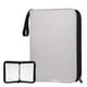 thumbnail image 1 of Álbum de Cartas Coleccionables con 900 Ranuras, 9 Páginas con Compartimentos, 50 Hojas y Marcapáginas para Guardar y Exhibir Cartas Coleccionables y Deportivas., 1 of 6