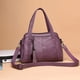 thumbnail image 2 of Bolso de hombro tipo hobo para mujer con correa para el hombro, bolso de hombro, bolso de mano de PU, desechable, 2 of 5