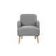 thumbnail image 2 of Sillón con brazos Biguza Estilo Contemporáneo Color Gris claro Gaia Herbs Biguza, 2 of 7