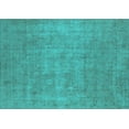 thumbnail image 1 of Ahgly Company Indoor Rectangle Oriental Turquoise Blue Industrial Area Rugs, 6' x 9', 1 of 4