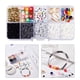 thumbnail image 5 of Kit de cuentas de arcilla planas de 10 cuadrículas, con cuentas de letras, hilo para hacer joyas. C, 5 of 9