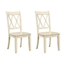 OakvillePark Hollman Dining Side Chair (Set of 2), White