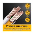 thumbnail image 2 of Arnés de cableado de lámpara de automóvil para arnés de cableado de faros delanteros 1500 2500 15950809 Como se muestra, Como se muestra, 2 of 5