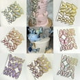 thumbnail image 2 of Nvzi 10sets Elegant Butterfly Cake Decorations, Butterfly Cake Decorations Suitable For Party/Anniversary/Birthday Party Decoration Cupcake Decorations(White), 2 of 5
