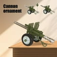 Whalegree Firecracker Artillery Cannon,Stainless Steel Mini Cannon Model with Target,Firecracker