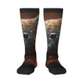 thumbnail image 1 of Fotbe Cute Maple Leaf Koala Calcetas Divertidas Estampadas para Hombre y Mujer, Calcetas de Algodón hasta la Rodilla para Caminar, Correr, Enfermería y Embarazo, 1 of 6