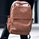 thumbnail image 3 of Mochilas Laptop Impermeable De Piel  Marron, 3 of 4