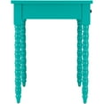 thumbnail image 3 of Chelsea Lane Wood Writing Desk 2-Drawer with Helix Legs, Marine Green, 3 of 4