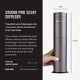 thumbnail image 4 of Hotel Collection | Studio Pro Essential Oil Diffuser | 600 sq ft Coverage | Cordless & Portable with Remote | Cold-Air Diffusion Technology Scent Diffuser | Home, Office & Business - Space Gray, 4 of 7