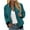 Sky Blue, variant on Scyoekwg Womens Jacket Fall Coats Trendy Lightweight Solid Color Stand Collar Zipper Jacket Casual Loose Long Sleeve Outerwear(Navy,XXXXXL)