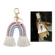 thumbnail image 3 of 6 Llaveros de Macramé con Forma de , Llaveros con Borlas para Mujeres Y Niñas, Cartera Colorida, Monedero, Adornos para Coche 6 piezas, 3 of 8