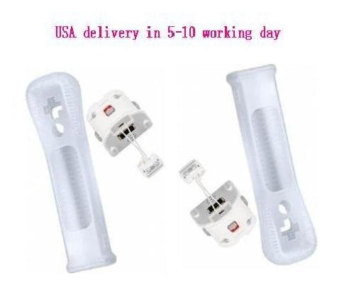 Wii Motion Plus Adapter for Original Nintendo Wii Remote Controller(White,Set