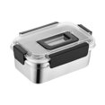thumbnail image 3 of Caja de almacenamiento de alimentos, lonchera con asa, a prueba de fugas, perfecta para cocina, oficina, 4200 ml, 3 of 9
