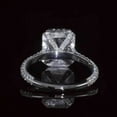 thumbnail image 4 of 2.50Ct Radiant Cut Simulated Diamond Halo Engagement Ring 14K White Gold Finish Size-7, 4 of 4