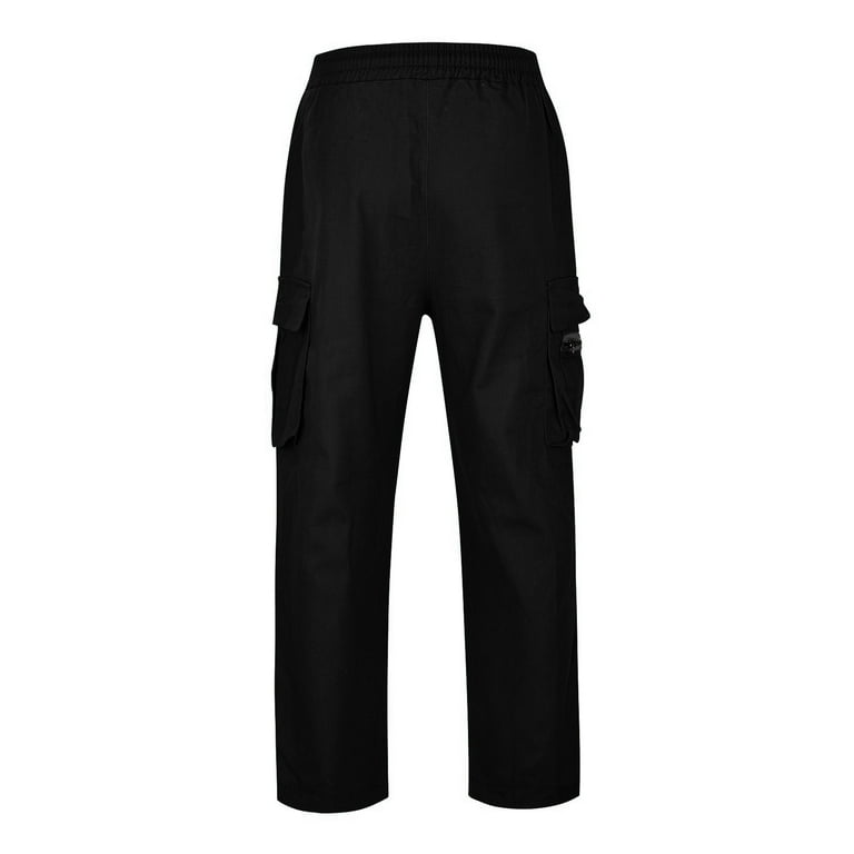 Pants for Men Multi Pocket Work Spring New Heavy Duty Functional Wide Leg  American Street High Street Jeans Long Pants 