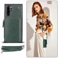 thumbnail image 2 of Funda tipo cartera para Huawei P30 Pro con tarjetero y correa para el hombro para mujer p202411261300, 2 of 5