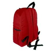 K-Cliffs Unisex Classic 18 Backpack Simple Student School Bag Lightweight Water Resistant Durable Daypack Red, Unisex