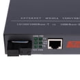 thumbnail image 3 of Convertidor de Fibra Gigabit Monomodo de 2 Piezas Módulo de Fibra SC 10/100/1000 Hugo Convertidor de medios, 3 of 10