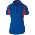 thumbnail image 2 of Holloway Sportswear M Womens Integrate Polo Royal/Scarlet 222747, 2 of 5