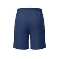 thumbnail image 7 of ABATAB Mens Jean Shorts Elastic Drawstring Waist Loose Denim Shorts Casual Summer Beach Bermuda Shorts Fashion Outfits, 7 of 7