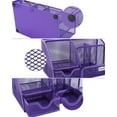 thumbnail image 3 of EasyPAG Mesh Desk Organizer with Drawer Cute Multi-functional Desktop Pencil Holder, Purple, 3 of 6