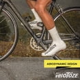 thumbnail image 4 of veloToze Tall Shoe Cover 2.0 - Covers Road Cycling Shoes - Water-proof Windproof Overshoes for Bike Rides in Spring Fall Winter Rainy Cold Weather - Bright Colors Make Road Biking Trips Safer, 4 of 5