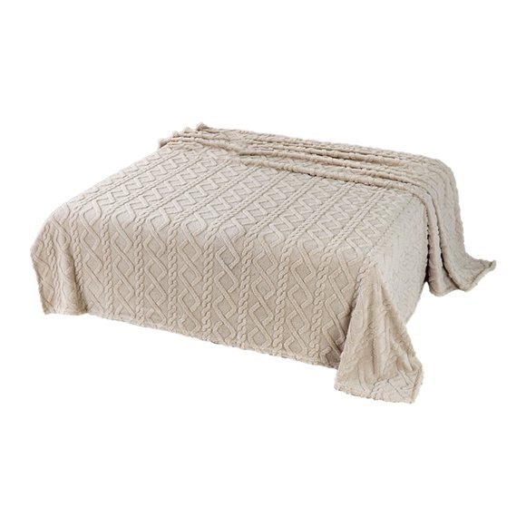 Double-sided Flannel Taffeta Blanket Conditioning Cover Blanket Nap Sofa Blanket 9 Colors Available