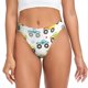 thumbnail image 1 of Balery Cartoon Monster Trucks Tangas de Algodón para Mujer con Estampado – Ropa Interior Sexy, Transpirable, G-string-Medium, 1 of 6