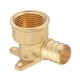thumbnail image 5 of Accesorio de plomería Accesorios de engarzado Pex de latón Conector portátil, Codo de oreja de gota multiusos de cobre a prueba de fugas Accesorio de engarzado Pex 075 pulgadas NPT mayimx Codo de oreja caída, 5 of 9