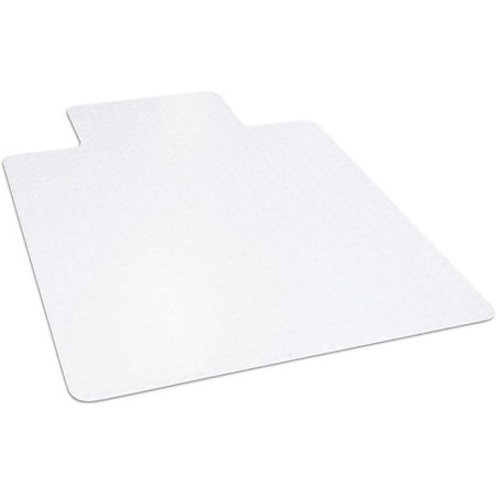 carpet chair dimex pile lip mat clear plastic inch low office
