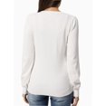 thumbnail image 4 of Women's Crew Neck Button Down Long Sleeve Cardigan Sweater, 4 of 4