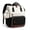 Beige-black, variant on Laptop Backpack for Women, 15.6 Inch Work Business Backpacks Purse With Large Capacity, Waterproof Nurse Bag College Bookbag for School, Waterproof Casual Daypack for Travel