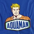 thumbnail image 2 of DCO Aquaman Sign Women's T Shirt, Royal, Large, 2 of 6