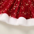 thumbnail image 7 of Younger Tree Christmas Dresses for Toddler Baby Girls Fall Winter Long Sleeve Velvet Dresses Princess Party Outfits Clothes for 18-24 Months, 7 of 7