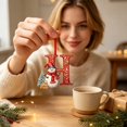 thumbnail image 6 of Cififendec Christmas 26‑Letter Acrylic Hanging Ornaments, Snowman Alphabet Pendant Decor for Xmas Tree Gift Bag Window Holiday Decor, 6 of 6